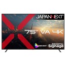 【75インチ 4K 199,980円!】JAPANNEXTが75インチ VAパネル搭載 USBメモリ再生対応の大型4K液晶モニターを7月30日(木)に発売