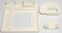 マイクロファン、教育用マイコン基板「TRYGEAR」用ホルダーを発売!RCサーボや距離センサーを一体マウントし多彩な計測・制御演習を手軽に。3D印刷データも提供