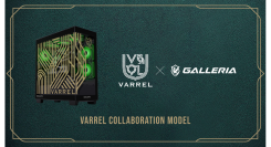 【GALLERIA】eスポーツチーム『VARREL』とのコラボモデル発表 ユニフォームをイメージしたピラーレスケース TGS2026で展示開始
