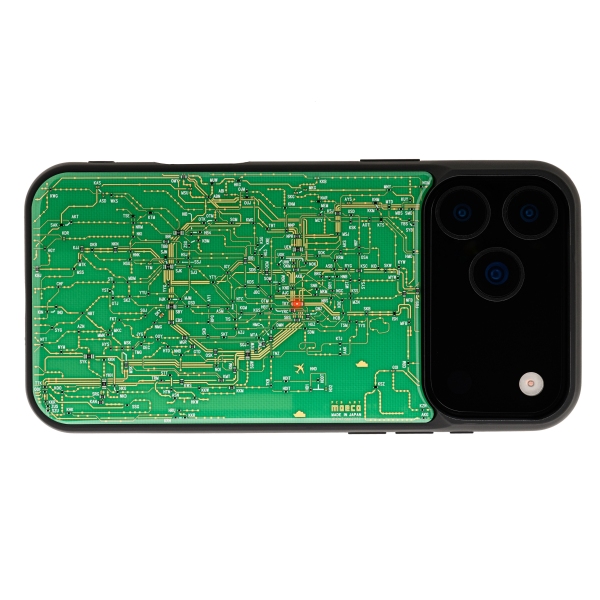 電池無しでLEDが光る特許技術を搭載!基板の配線パターンで緻密に描いたiPhone 17/18シリーズ用ケースを10月7日より販売