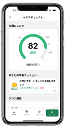 けんこうマイレージ画面2